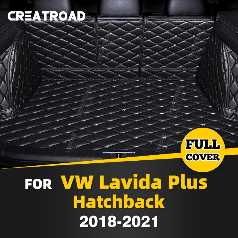 

Коврик для багажника с полным покрытием для VOLKSWAGEN VW Lavida (Plus) hatchback 2018-2021 20 19, чехол для автомобиля, прокладка, аксессуары для защиты интерьера