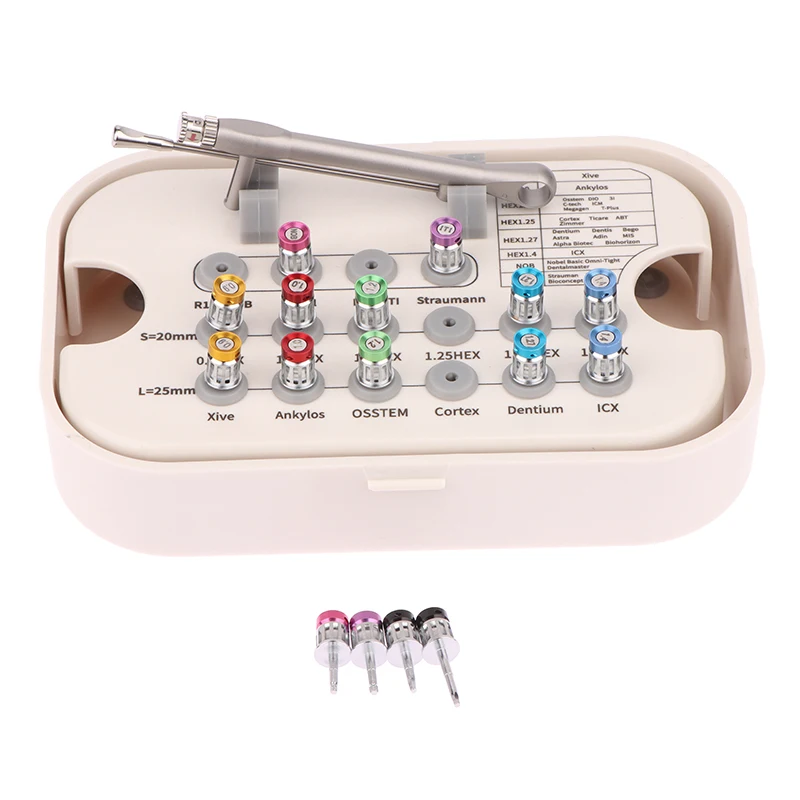 Стоматологический универсальный динамометрический ключ для имплантатов