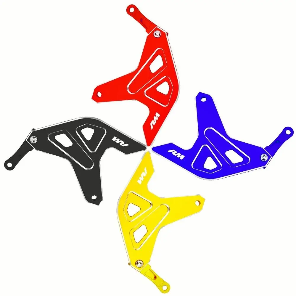 Аксессуары для мотоциклов RM LOGO CNC защита заднего тормозного диска Cover RM125 250 1996-2000