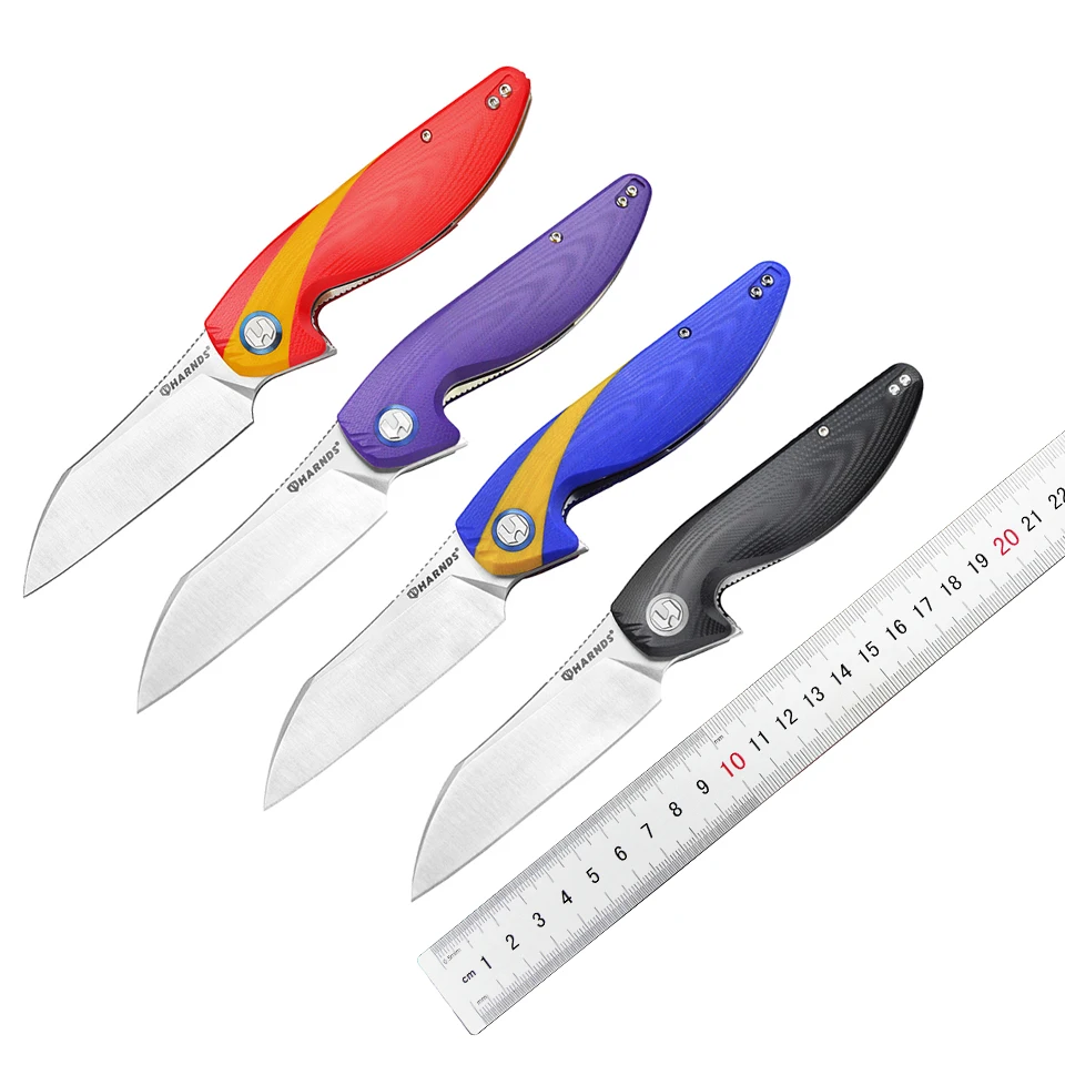 Складной нож Harnds Parrot Sandvik 14c28n стальное лезвие скальпель уличный