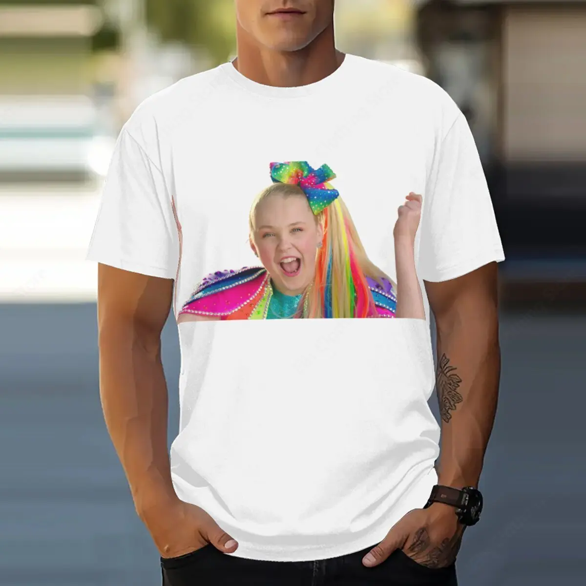 Футболки J-Jojo S-Siwa для мужчин и женщин повседневные футболки уличная одежда