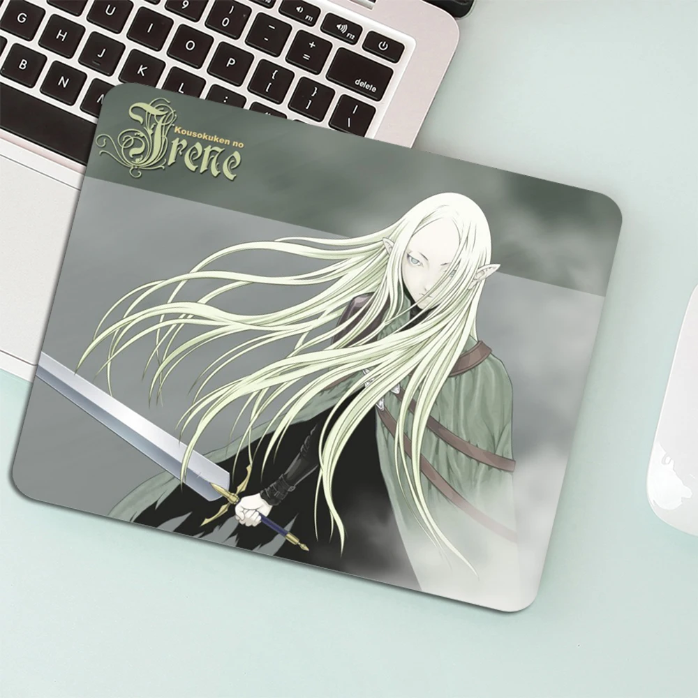 

MRGLZY Mouse Pad Claymore Small Best-selling Table Mat High Quality Mousepad Mousepad Anime Gamer Accessories Desk Mat Rug