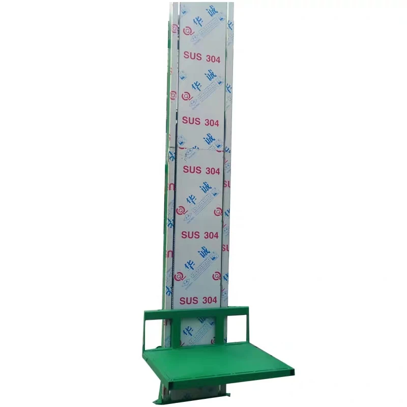 

1000kg 1.5ton 1500kg 240v Warehouse hydraulic vertical freight pallet goods electric cargo elevator lift