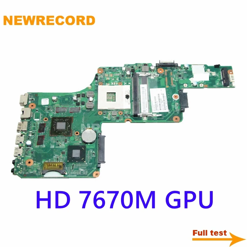 

Материнская плата для ноутбука Toshiba Satellite S855 L855 V000275420 6050A2491301, HD 7670M GPU S989 DDR3, материнская плата, полный тест
