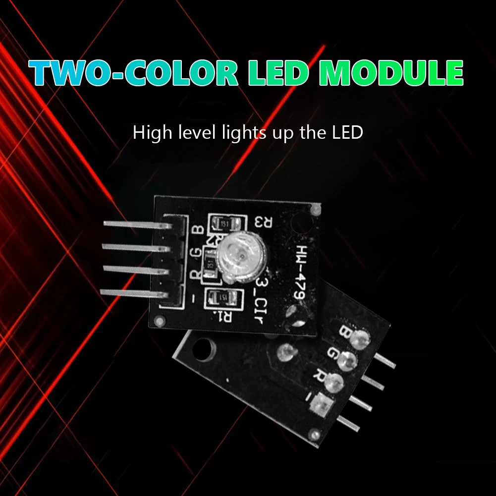 Модули применимые аксессуары Φ 5 мм двухцветный светодиодный датчик RGB для DIY