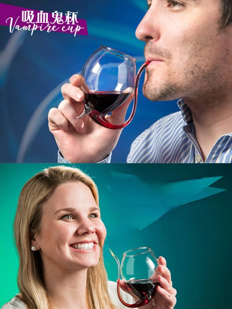 

300ML Kawaii Glass Wine Bottle with Straw Champagne Glasses Original Stranger Things Cup for Cocktail Juice Milk Coffee Whiskey