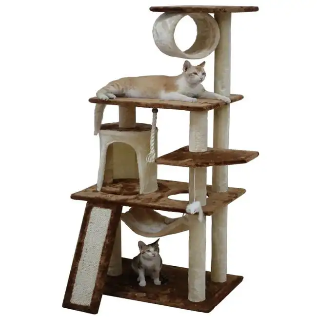 

Pet Club 53 дюйма Аксессуары для домашних животных для кошек и деревьев