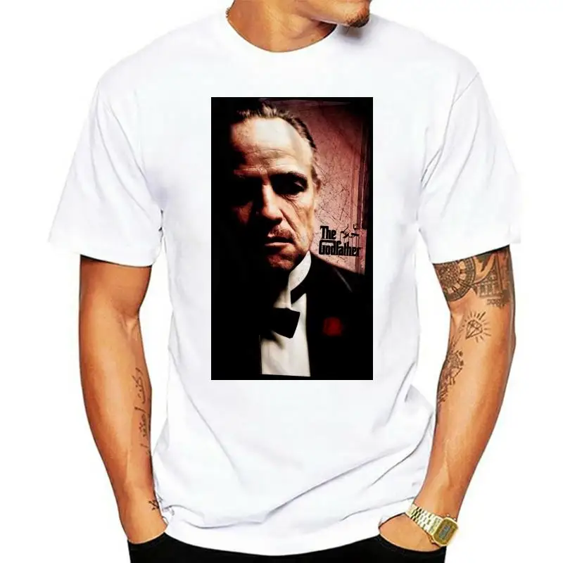 

GODFATHER Men Short Sleeve T-Shirt BLACK THE DON Cool Casual pride t shirt men Unisex New Fashion tshirt free shipping