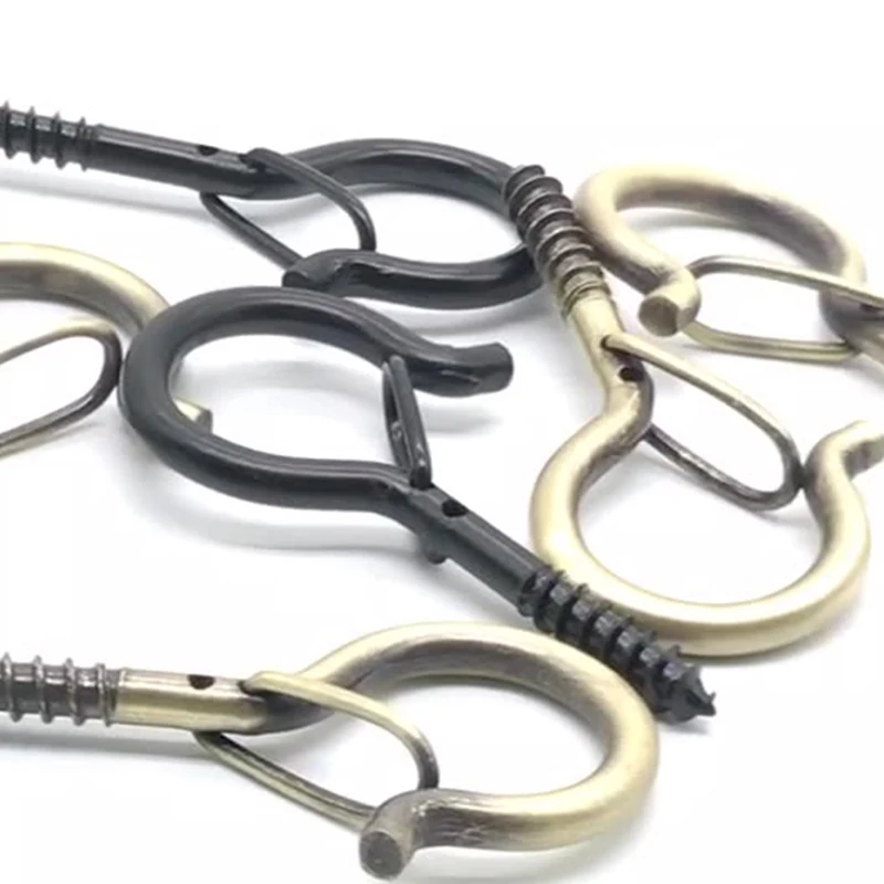 

10 шт., крючки-вешалки из нержавеющей стали