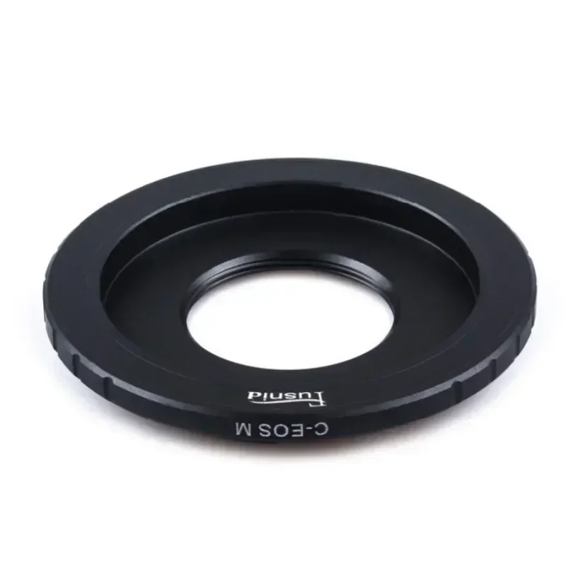 Фото Переходное кольцо C-Mount для кинокамер Canon EOS M M1 M2 M3 M5 M6 M10 M100 C-EOSM EF Fujian 35 мм 50 мм, аксессуары для объективов CCTV №2