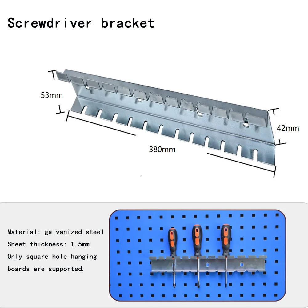 

Box Storage Rack Galvanized Hanging Hardware Orifice Plate Storage Rack