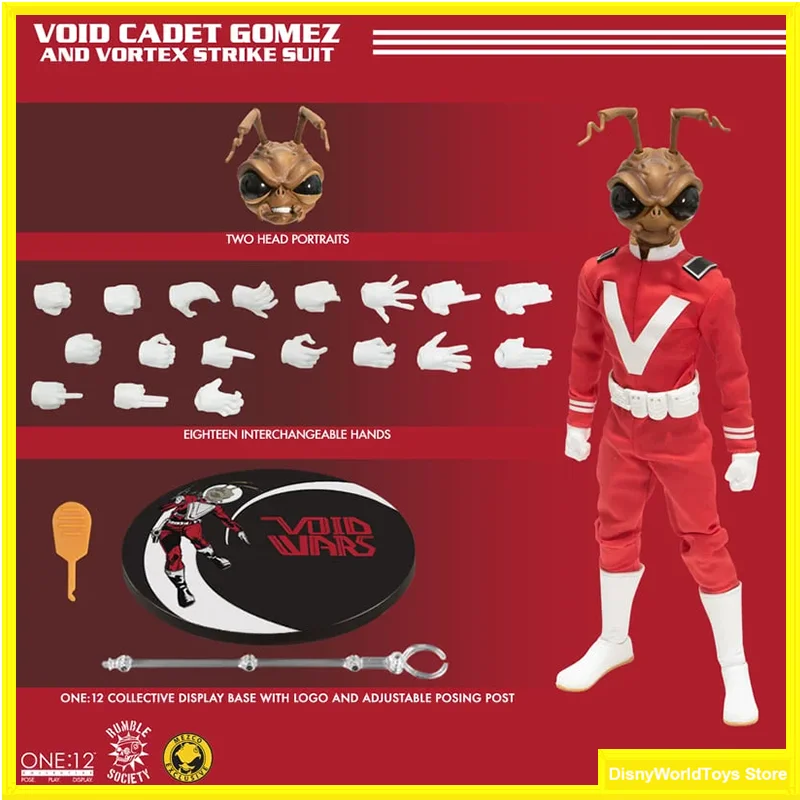 Фото Оригинальные фигурки MEZCO One:12 Collective Void Cadet Gomez и Vortex Strike Suit в наличии, коллекционные модели игрушек №2