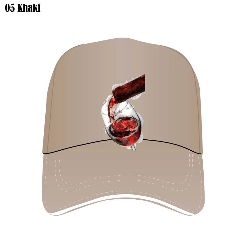

Women Watercolor New Style Wine 90S Cartoon Print Mesh Caps Graphic Bill Hat Female Bill Hats Fashion Flat Brim Lady Bill Hats