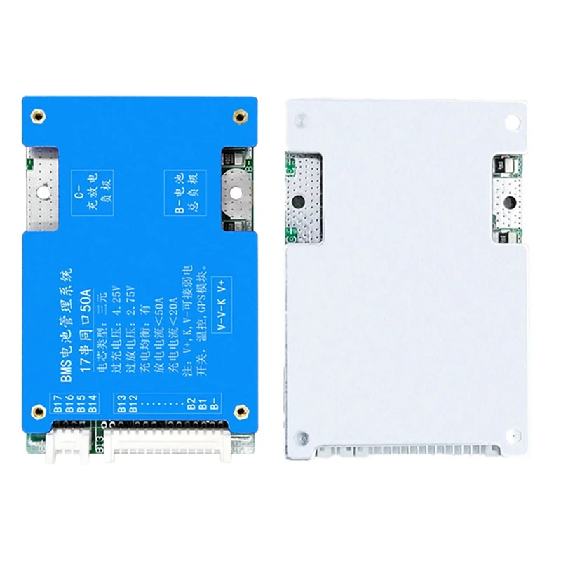 

18650 Battery Bms 17S 60V Li-Ion Battery Common Port Charging Pad With NTC Temperature Protection For Escooter