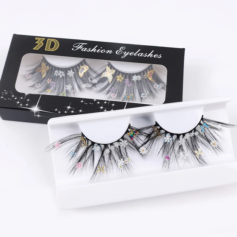 

Искусственные ресницы, натуральные длинные, 25 мм, 1 пара