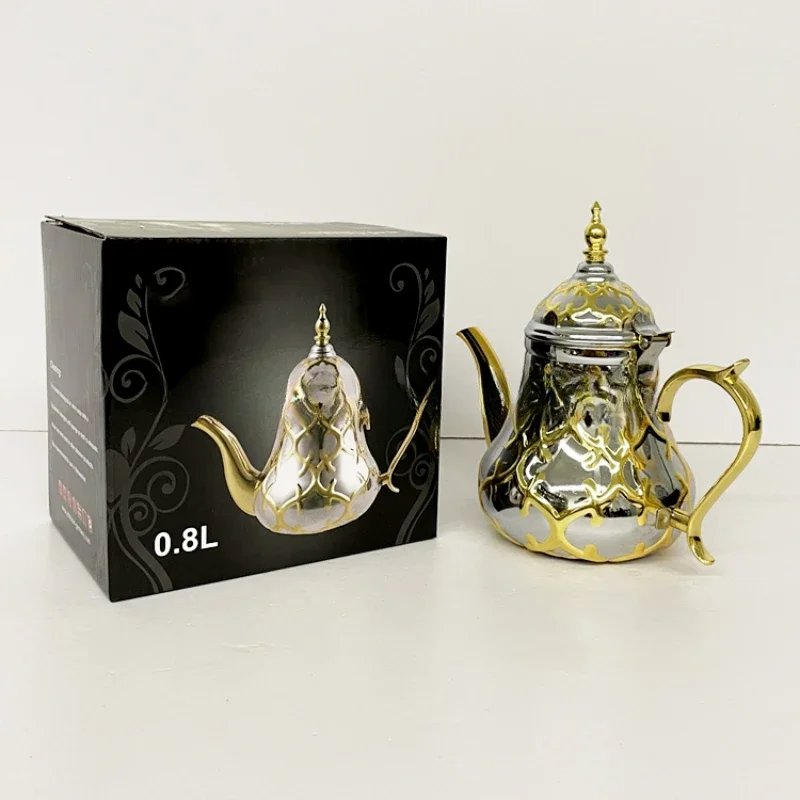 Рамадан Далла 2024 индукционная мятная чайница из нержавеющей стали 0 8 л 1 2