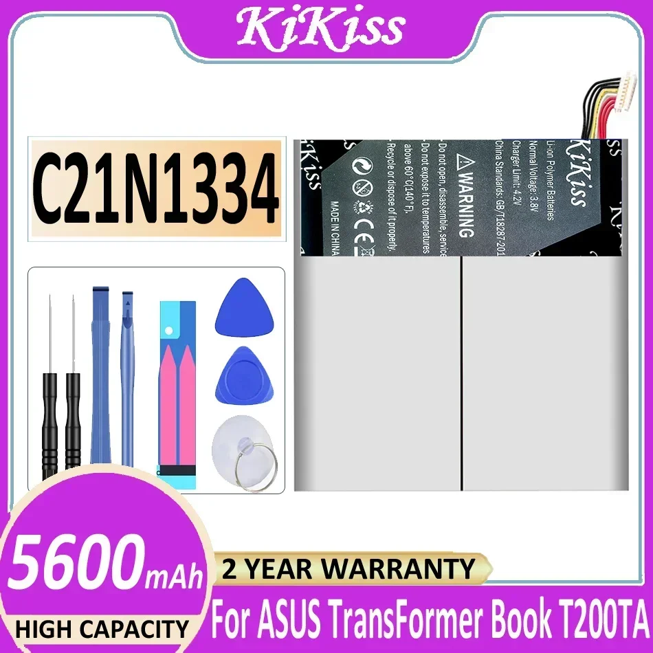 Аккумулятор C21N1334 5600 мАч для Asus Transformer Book T200TA T200TA-1A T200TA-1K T200TA-1R 200TA-C1-BL Bateria