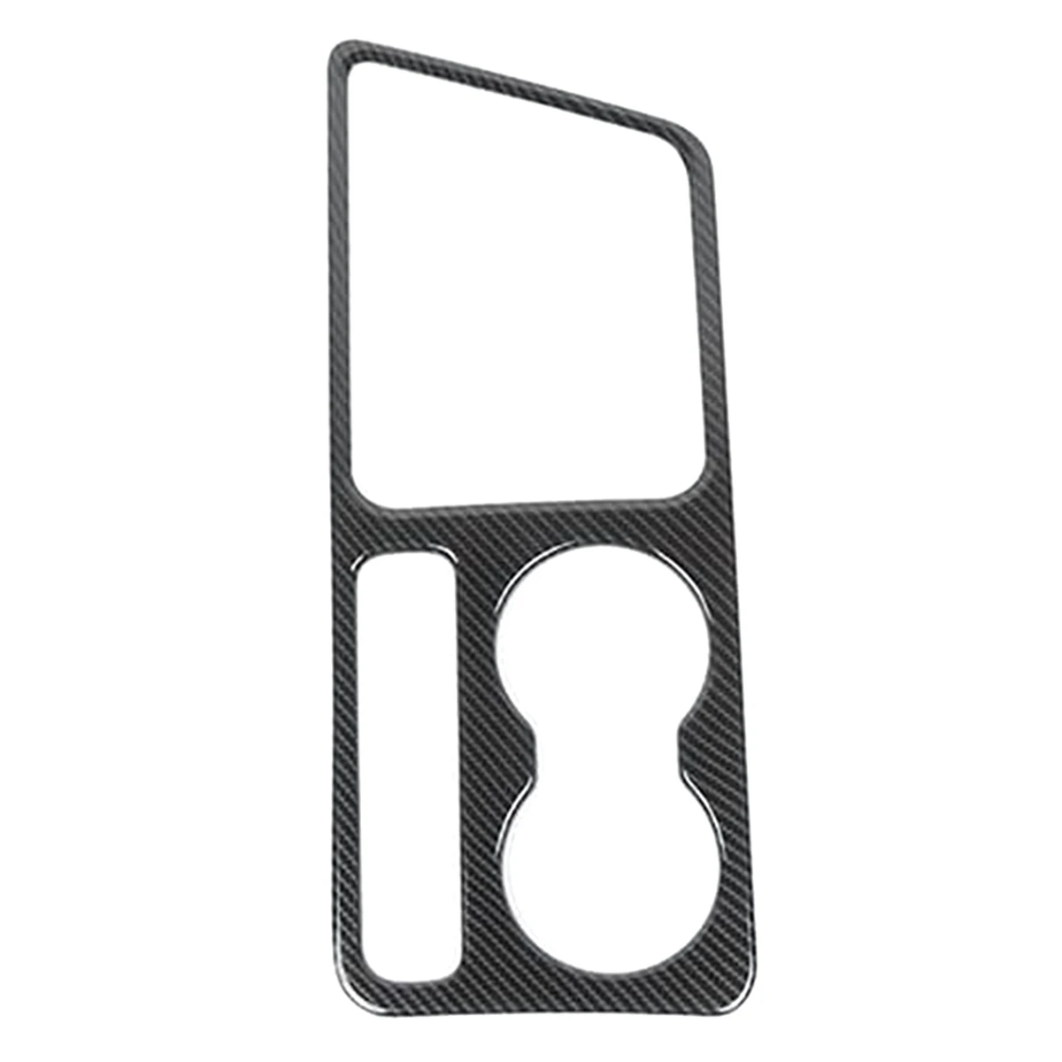 

Центральное управление переключение передач держатель стакана для воды крышка отделка ABS аксессуары для Dodge Challenger 2009-2014 (углеродное волокно...