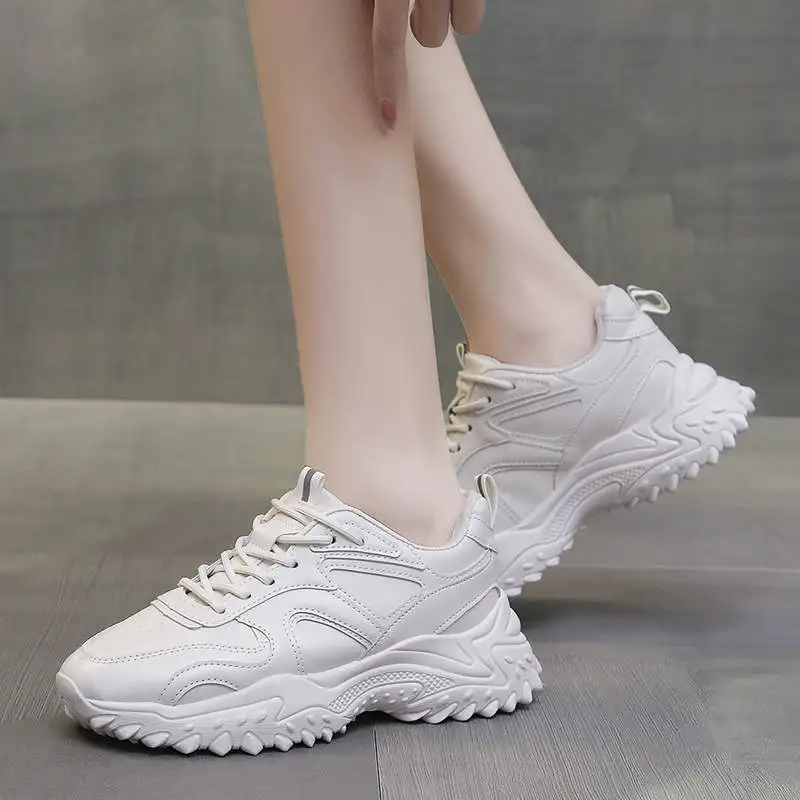 

Flat-Heel Sneakers Sport Woman Running Children's Casual Platform Sports Shoes Woman Tactical Sneakers Sport Shoes Woman Tennis