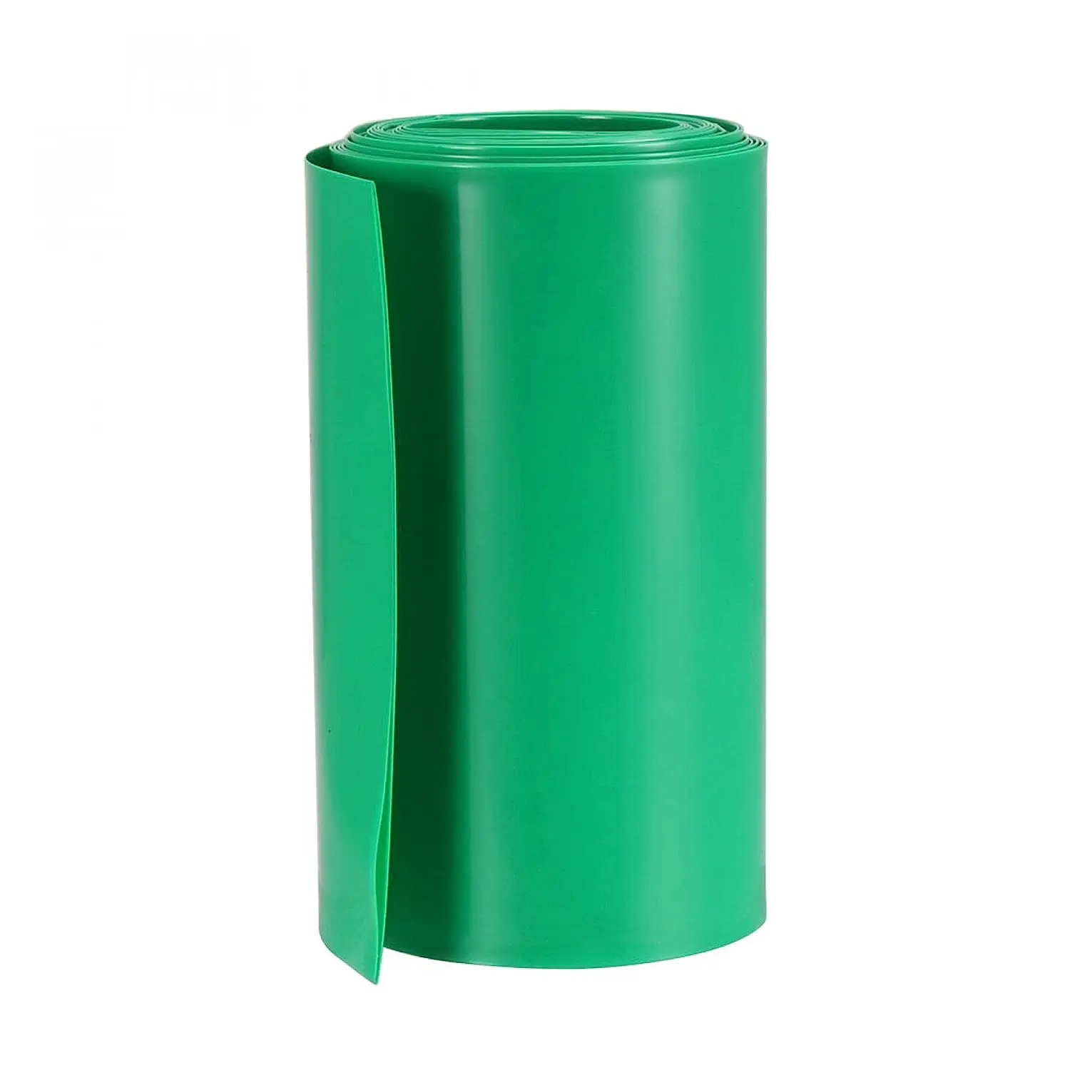 

Keszoox Battery Wrap PVC Heat Shrink Tubing 70mm Flat Width for 18650 Power Supplies 2 Meter Length Green