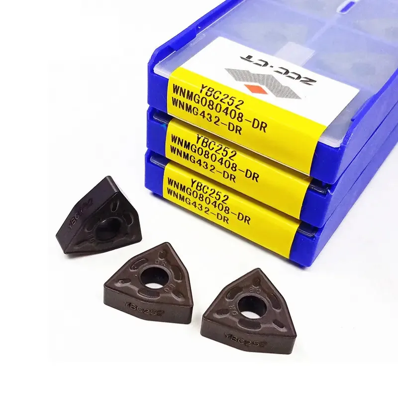 10 шт. ZCCCT оригинальные WNMG WNMG08 080408 080412 DR YBC252 YBD152 YBC351 YBC251 Токарный станок с ЧПУ