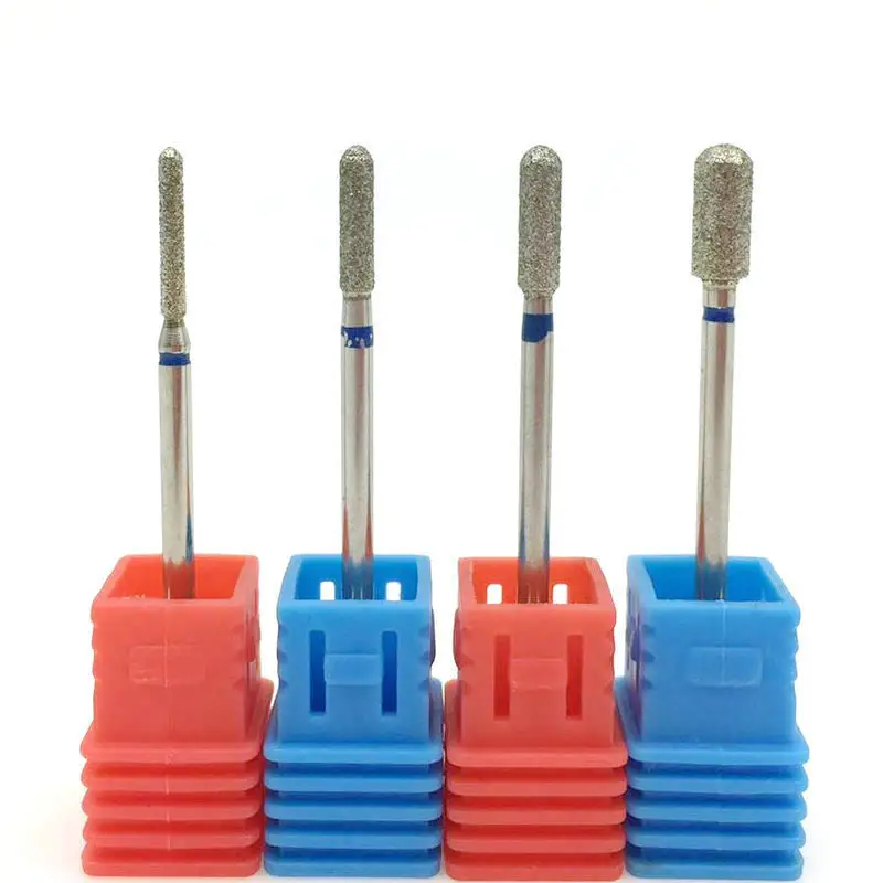 Алмазная фреза для маникюра и педикюра набор из 4 типов насадок аксессуары