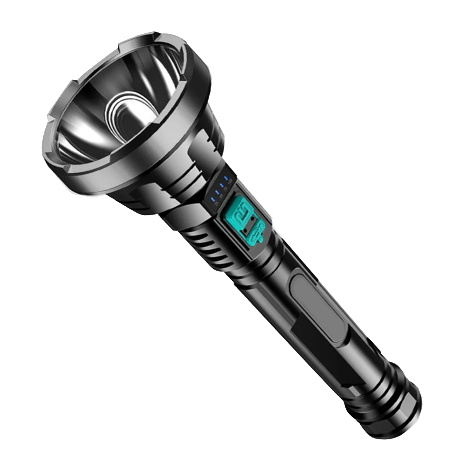 

Hiking Super Bright Adjustable Led Flashlight Long Range Emergency USB Rechargeable Outdoor Camping Portable Power Display