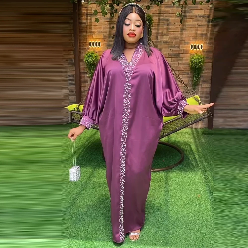 Мусульманский модный хиджаб Дубай Abaya длинные платья для женщин ИД Рамадан