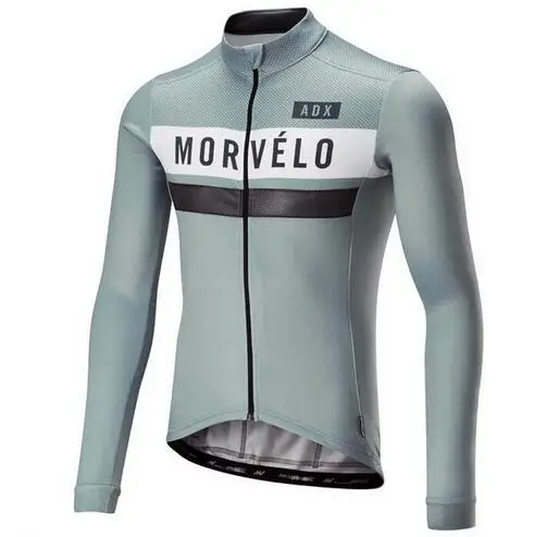 

retro Morvelo Men's Cycling Jersey Long Sleeve Jersey Roap Ciclismo Cycling Clothes bike Bicycle Jersey Cycle Clothing
