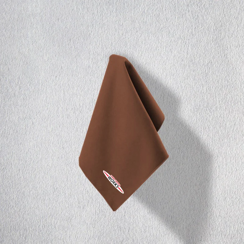 Замшевое флисовое полотенце из микрофибры тряпка для чистки автомобиля MINI Cooper One