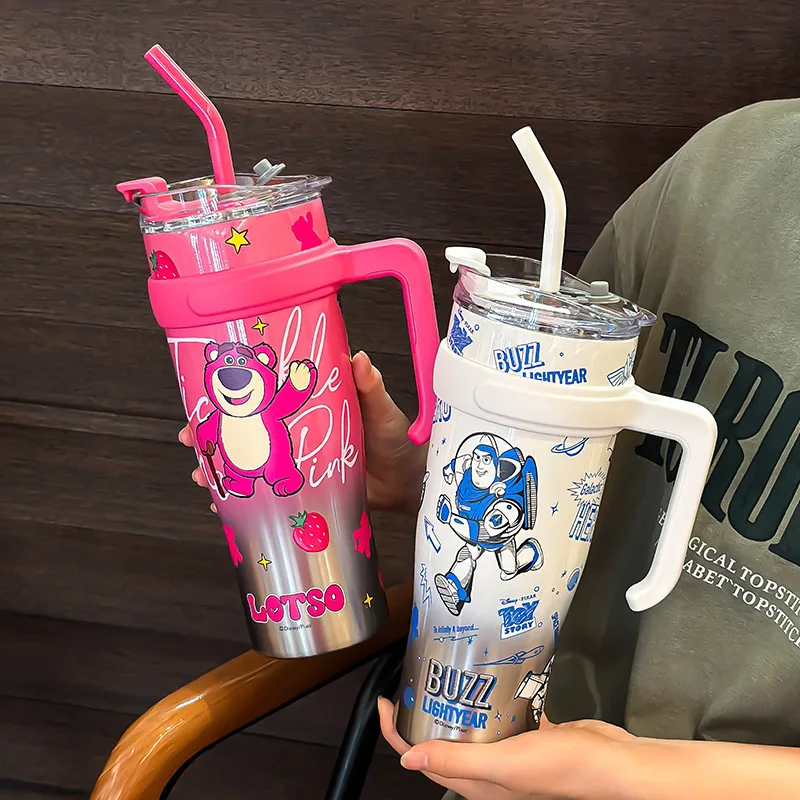 Изолированная чашка Big Mac Ice King большой емкости женская офисная соломенная