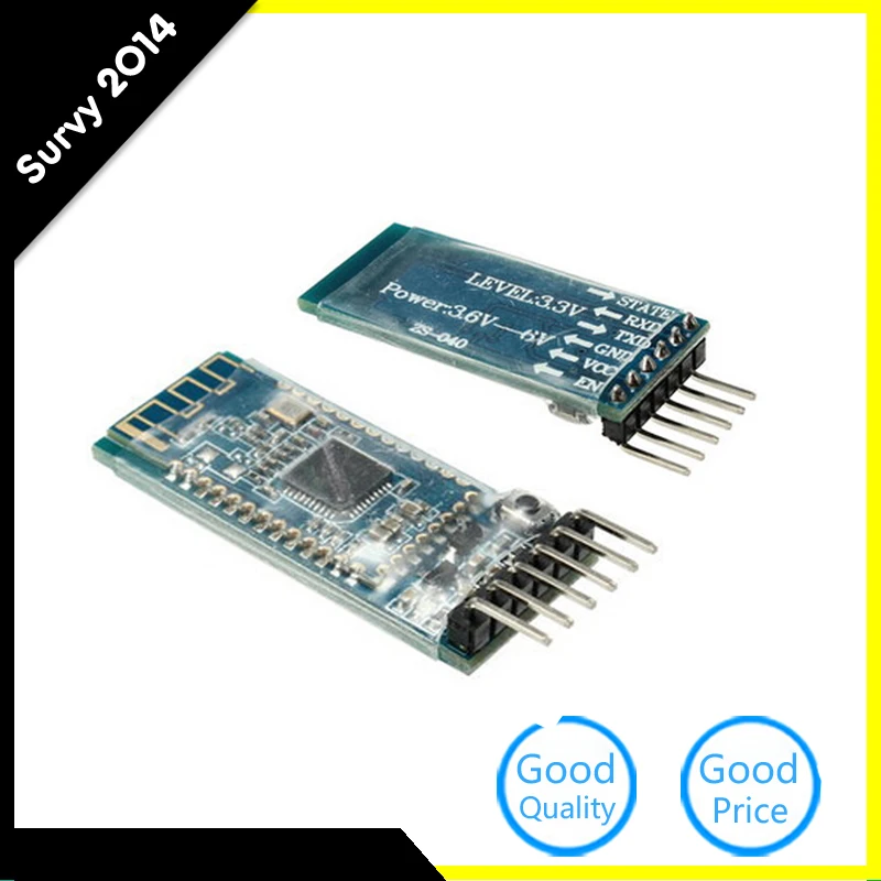 Android IOS BLE Bluetooth 4,0 Φ CC2540 CC2541 6Pin Серийный беспроводной модуль DC 5V Power