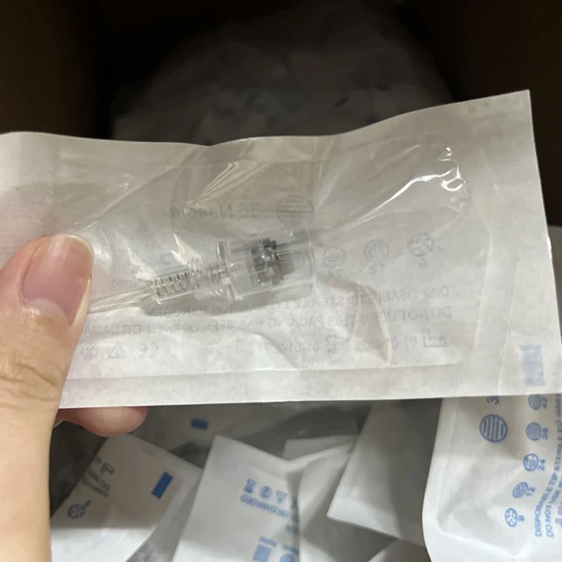 

10pcs/pack 9Pin 12Pin 36Pin Round Nano Pin Needle Cartridge Electric Auto Microneedle Derma Pen Tip Nutrition Input for MESO