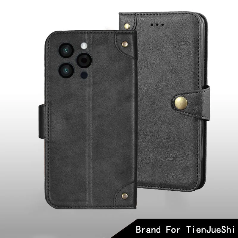 Чехол для Hotwav Note 13 Pro с металлической пряжкой кожаный чехол в стиле ретро