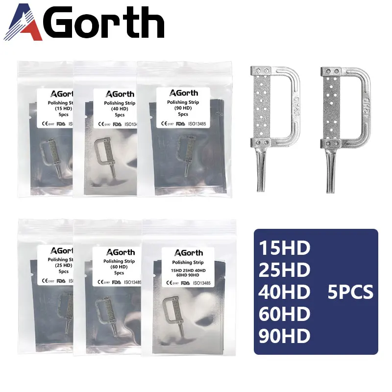 5 шт. автоматическая полоска для полировки зубов