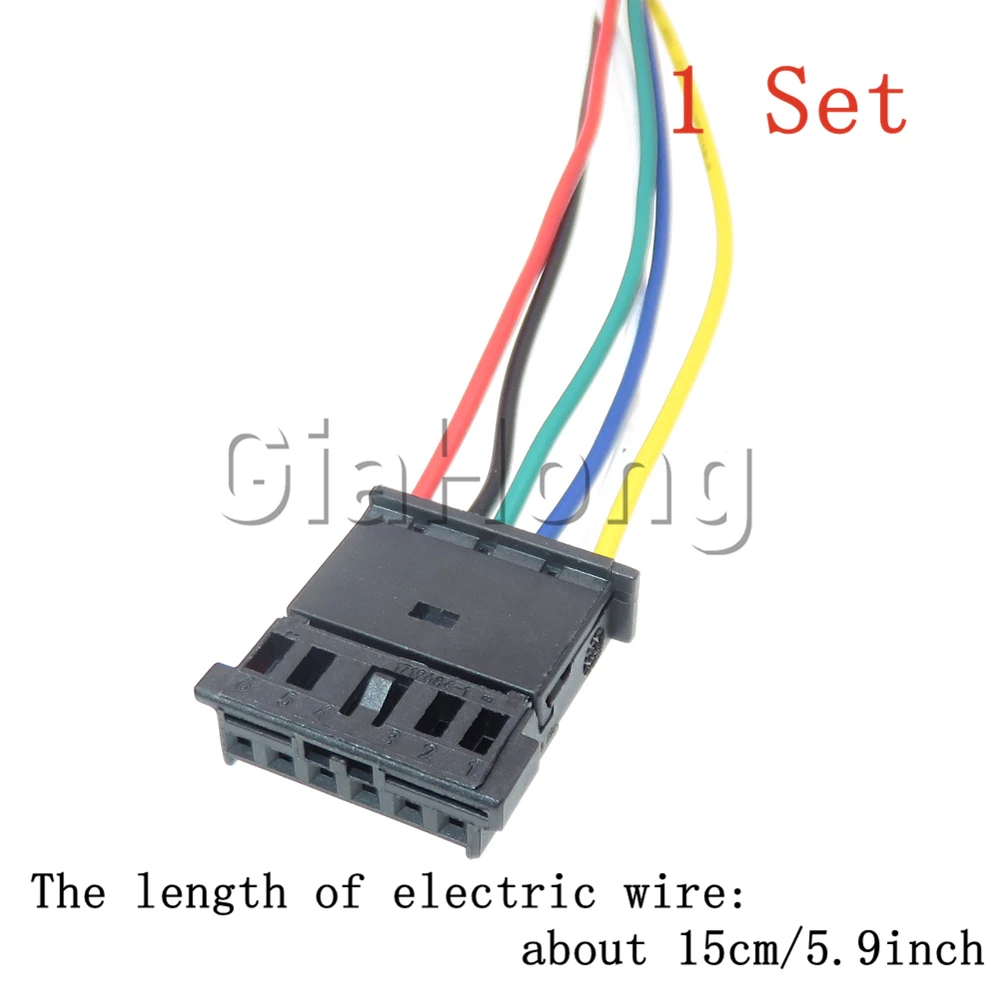 

1 компл. 6 способов 1-1241370-3 1-1703874-1 Автомобильный соединитель проводки 4B0971978B автомобильный низкотоковый динамик аудио разъем