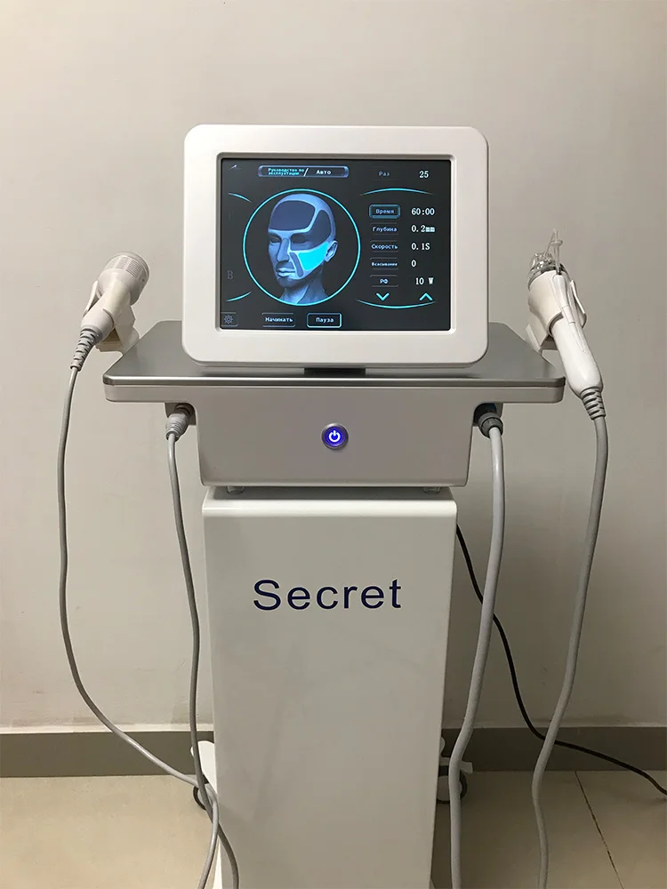 

2023 Hot 2 In 1 Fractional RF Microneedle Beauty Machine Micro-needle Face Lift Device Acne Stretch Marks Removal Micro Needle