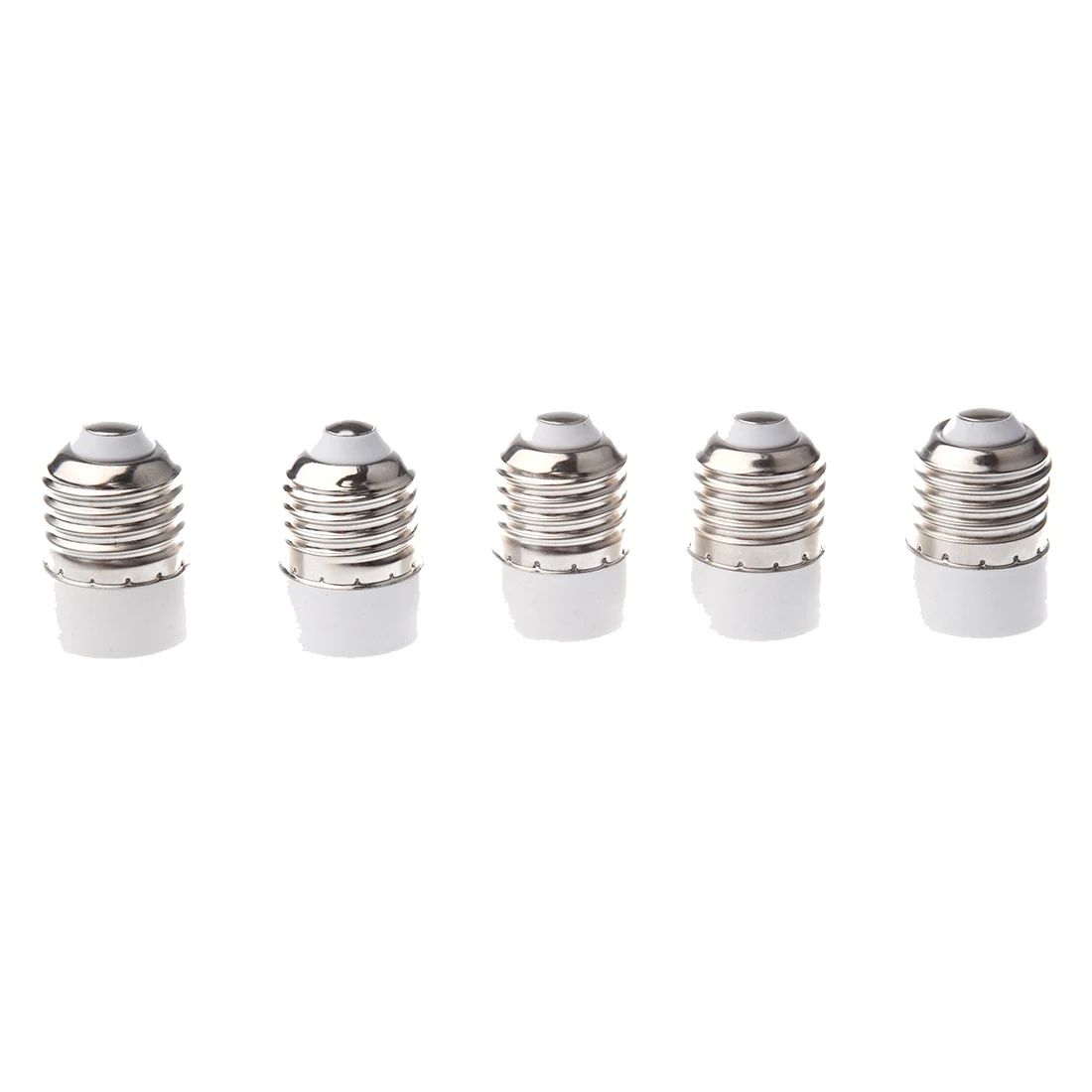 

5 Pack E27 to E14 Lamp Light Socket Converter Convertor Bulb Extend Base CFL small Screw Adaptor