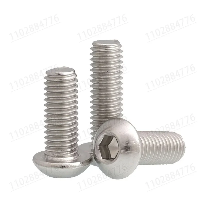 304 GB7380 A2-70 Болты с шестигранной головкой из нержавеющей стали ISO7380 Сырная головка L