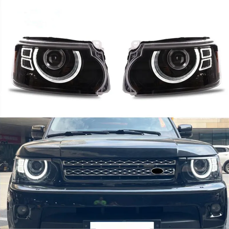 

Upgrade To New Front Head Lamp For Land Rover Range Rover Sport 2010-2013 L320 LED Headlight Modified Bodykit Replacement Parts
