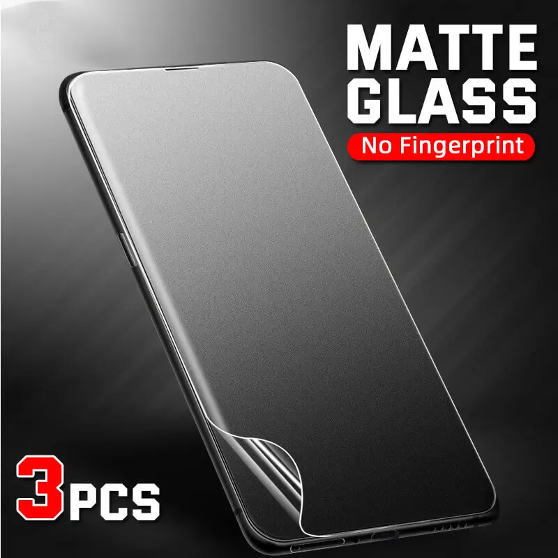 

3Pcs Matte Frosted Hydrogel Film For Poco X4 Pro Screen Protector Cover Not Glass For Xiaomi Poco X3 NFC M4 M3 X4 Pro Glas Armor