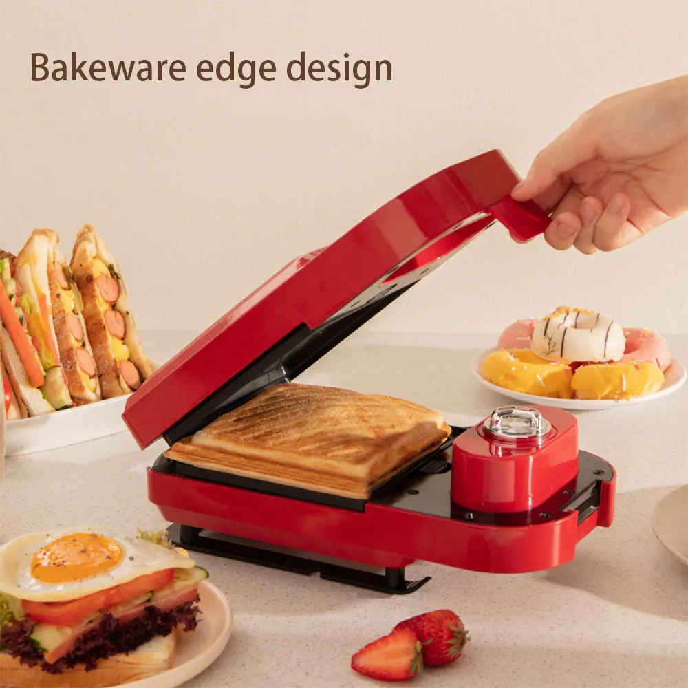 

220V Multifunction Breakfast Machine Electric Sandwich Maker Waffle Maker Toast Pressure Toaster