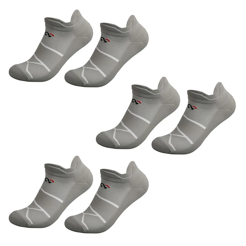 

Носки сетчатые серые для мужчин и женщин, удобные носки для бега и занятий спортом, велоспортом, 6 шт./упаковка
