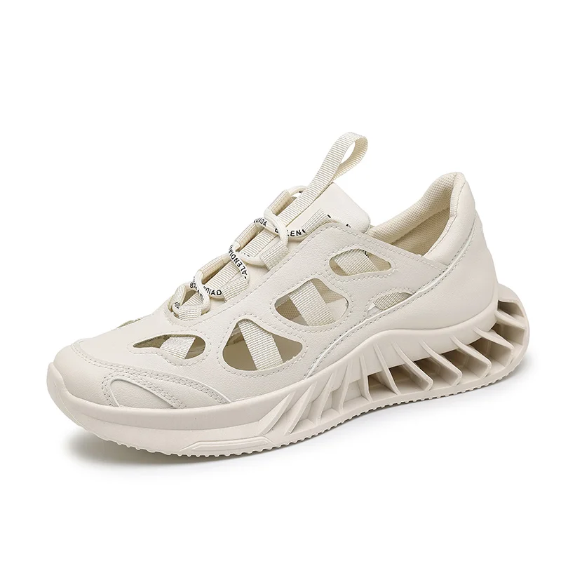 

Hollow Out Sneaker Men Breathable Thick Sole Casual Shoes Outdoor Anti-odor Beach Shoes