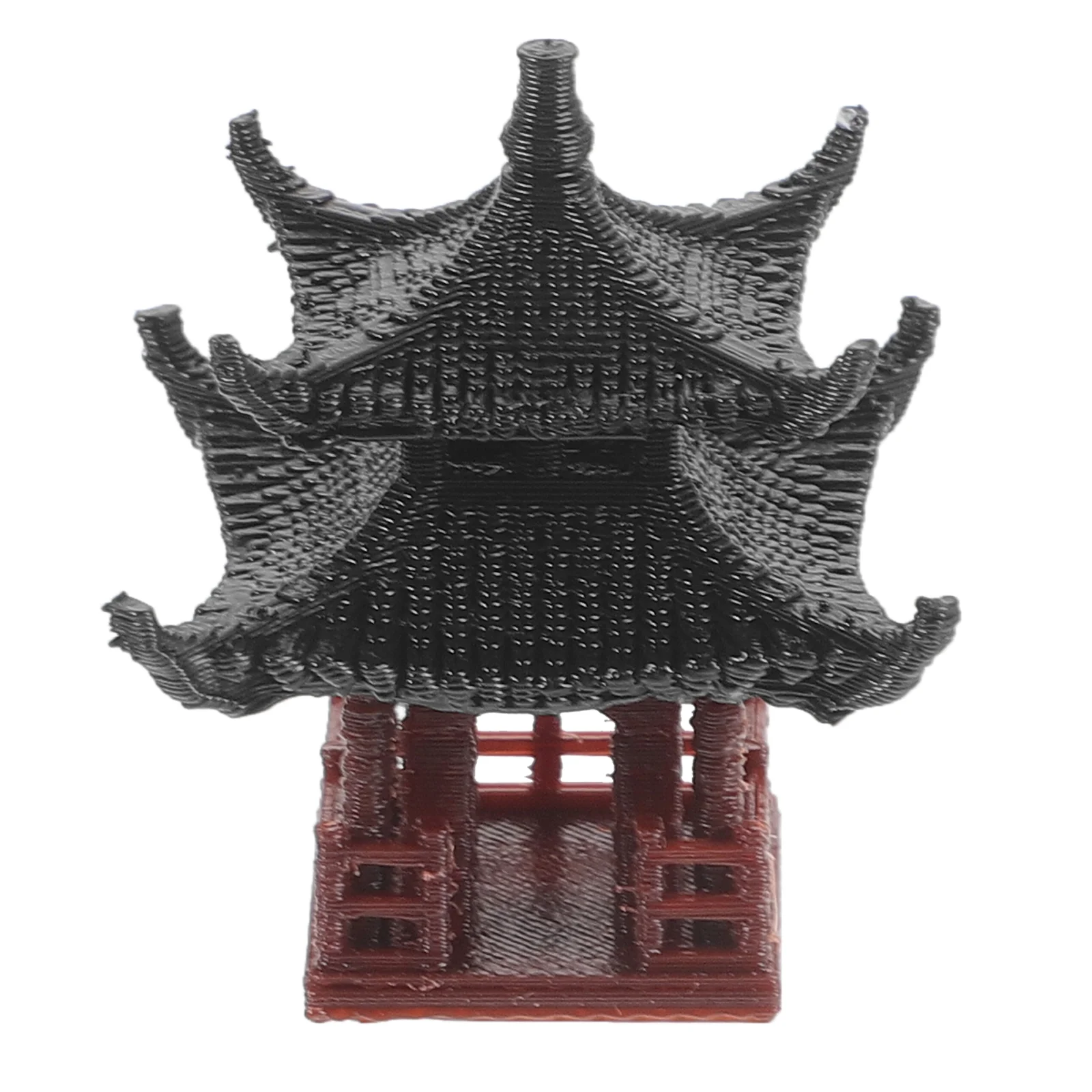 Pavilion Aquarium Landscaping Decoration Bonsai Fish Tank Adornment Japanese Garden Decor Outdoor