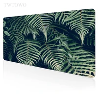 green leaf mouse pad gamer xl new computer large mousepad xxl desk mats office natural rubber soft anti slip computer table mat