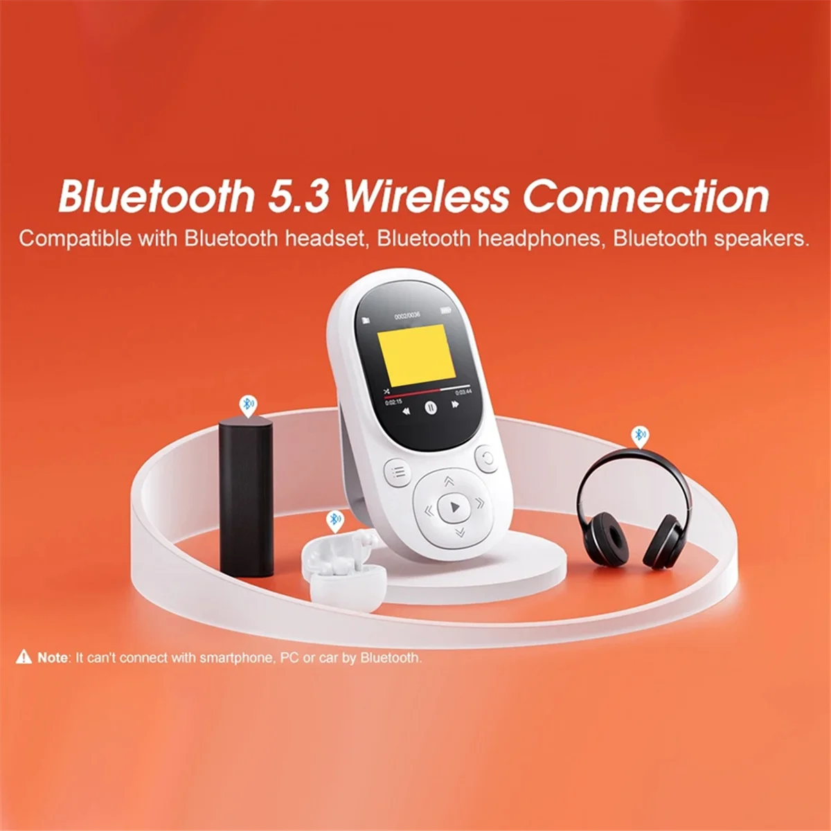 32 ГБ зажим MP3-плеер портативный музыкальный плеер Bluetooth Mp3 Mp4-плеер с FM-радио