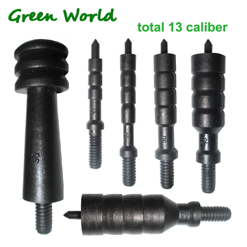 Зеленый мир 1 шт./лот все Калибр копье остроконечный Jag пистолет Чистая латунная