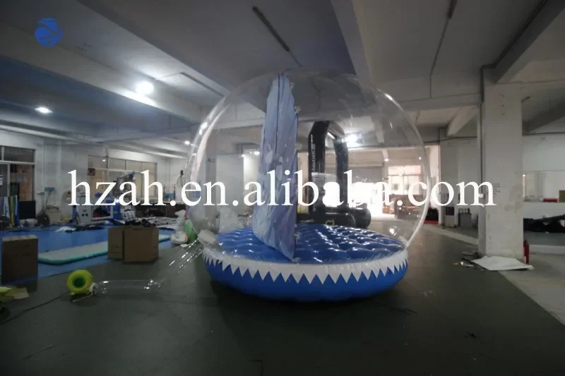 Рождественский надувной снежный шар для Рождественского украшения