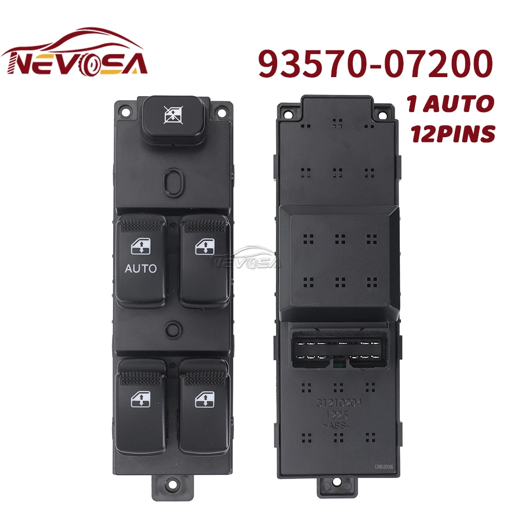 

9357007200 для Kia Picanto SA 2004-2007, утренний Hyundai H100-4F Porter2, кнопка управления главным стеклоподъемником 93570-07200